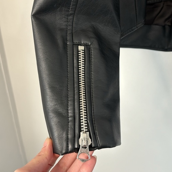 Torrid 1X Faux Leather Moto Jacket Black - Picture 6 of 10